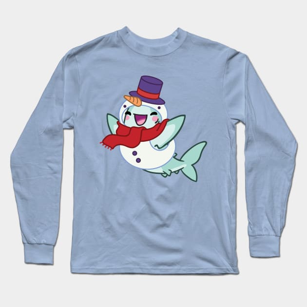 Byte's Costume: Snowman Long Sleeve T-Shirt by bytesizetreasure